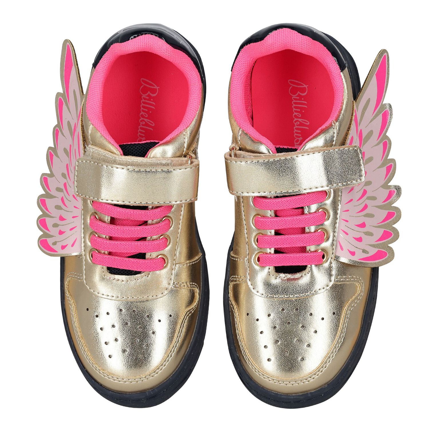 Girls Gold Wings Trainers, 1, hi-res