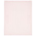 Baby Girls Pink Knit Blanket, 1, hi-res