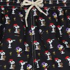Boys Black Snoopy Swim Shorts, 1, hi-res