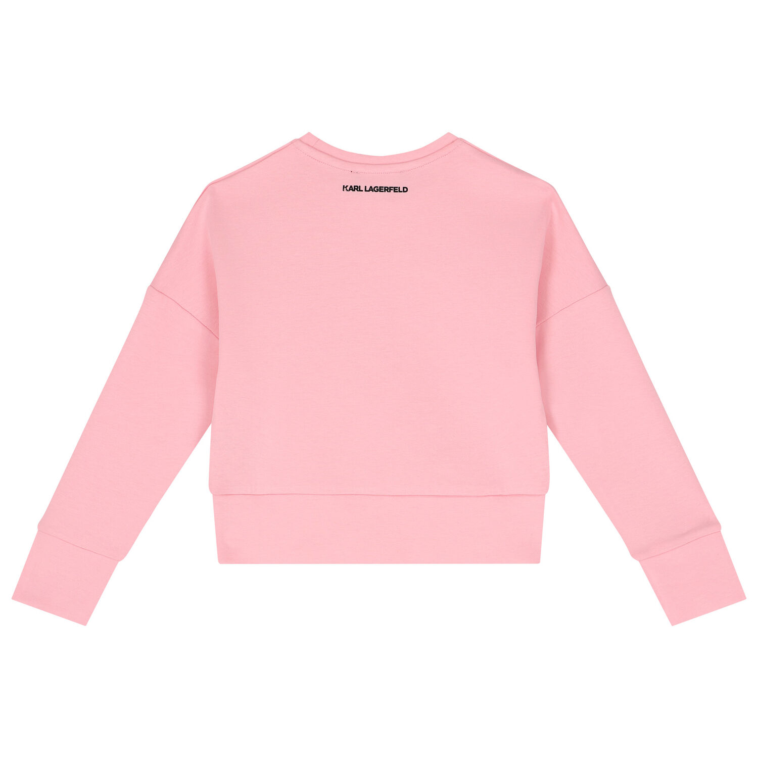 Girls Pink Choupette Logo Sweatshirt, 1, hi-res