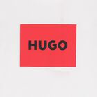 Boys White Logo T-Shirt , 2, hi-res