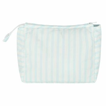 Baby Boys Blue & White Toiletry Bag