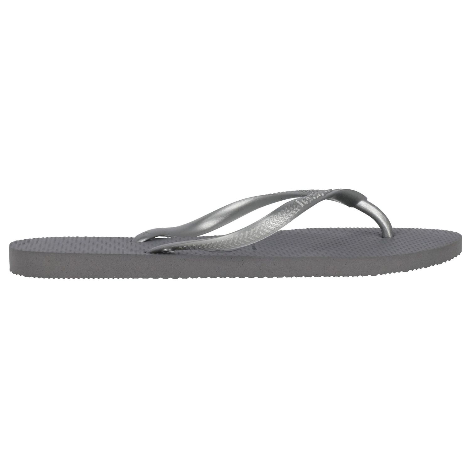 Girls Grey Logo Flip Flops, 1, hi-res image number null