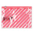 Girls Pink Ruffled Swimsuit, 1, hi-res