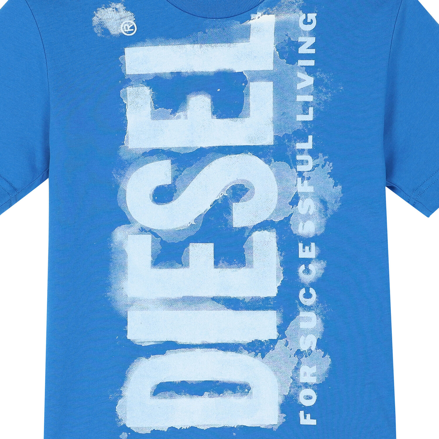 Boys Blue Logo T-Shirt, 3, hi-res