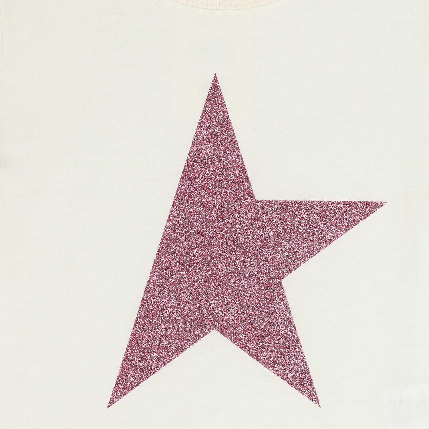 Girls Ivory Star T-Shirt, 1, hi-res