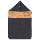 Navy Blue Logo Baby Nest, 1, hi-res