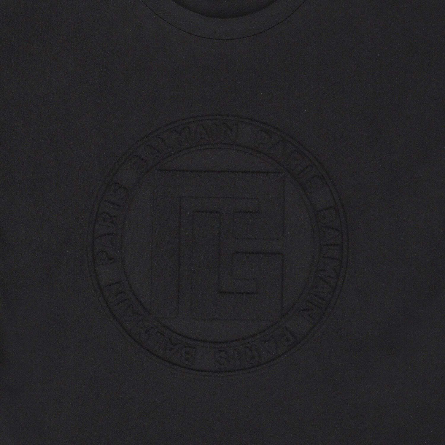 Girls Black Logo Shirt, 3, hi-res image number null