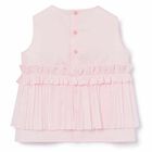 Girls Pink Ruffle Top, 1, hi-res