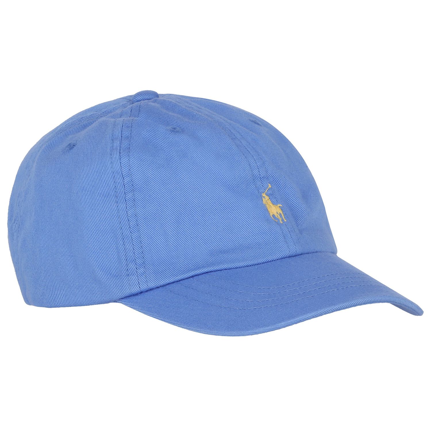 Boys Blue Cotton Twill Baseball Cap, 1, hi-res