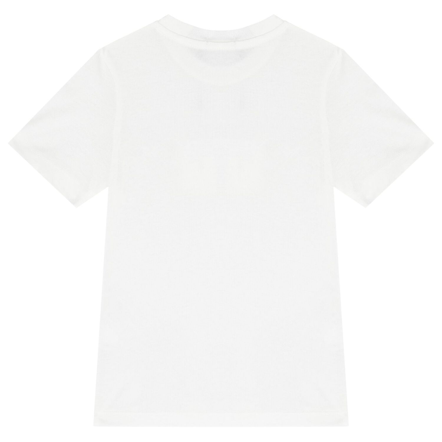 Boys White Logo T-Shirt, 2, hi-res