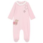 Baby Girls Pink Babygrows ( 2-Pack ), 1, hi-res