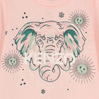 Girls Pink Elephant Logo Sweatshirt, 1, hi-res