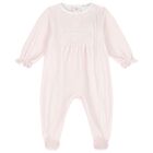 Baby Girls Pink Lace Babygrow Gift Set, 1, hi-res