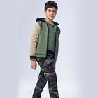 Boys Grey Camo Joggers, 1, hi-res