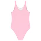 Girls Pink Logo Swimsuit, 1, hi-res