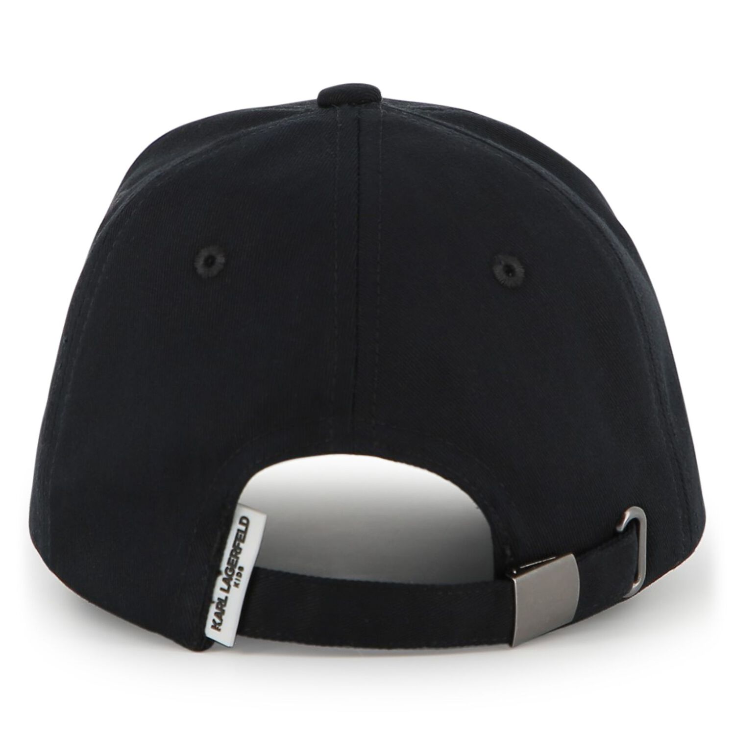 Girls Mini Me Black Logo Cap, 1, hi-res
