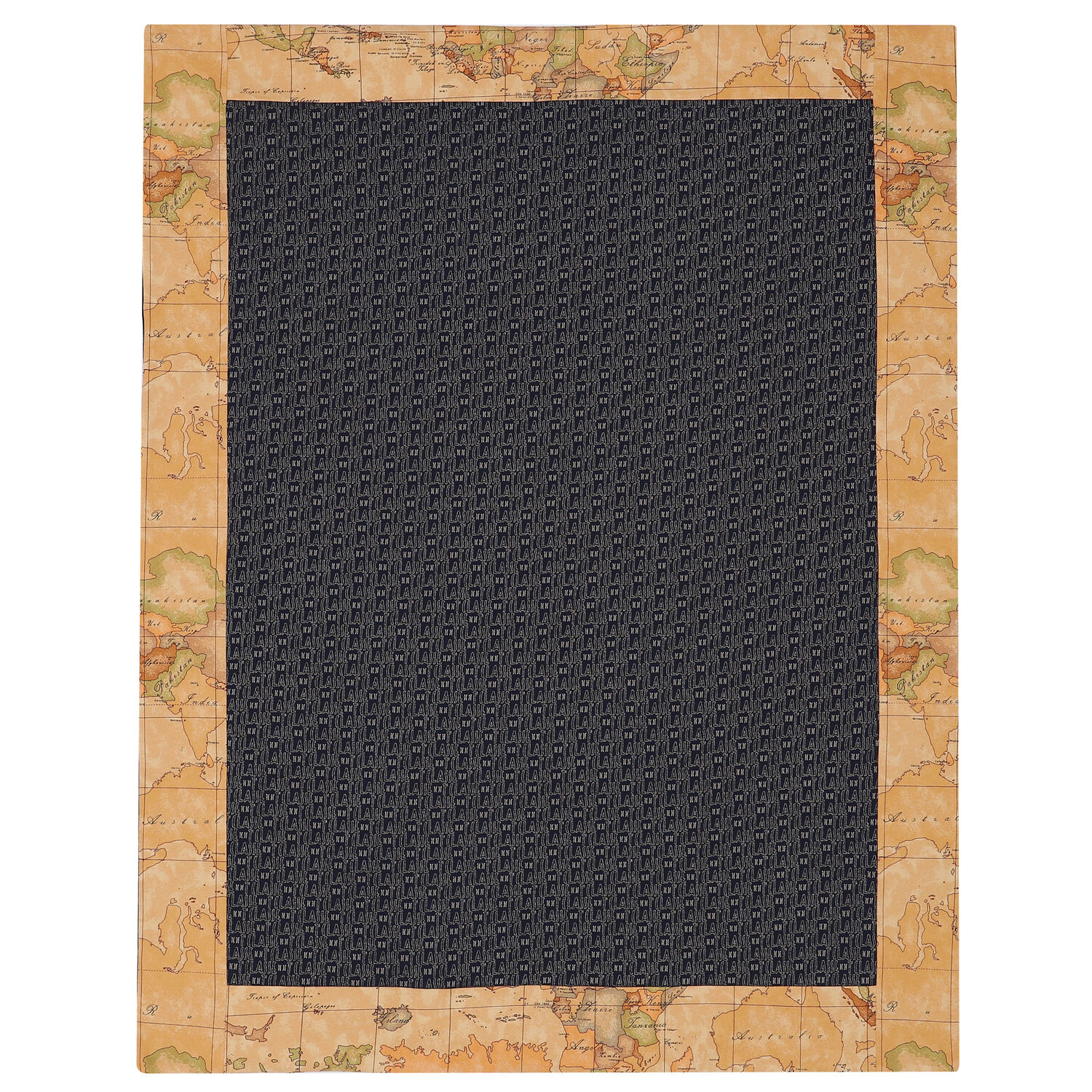 Navy Blue Logo Baby Blanket, 1, hi-res