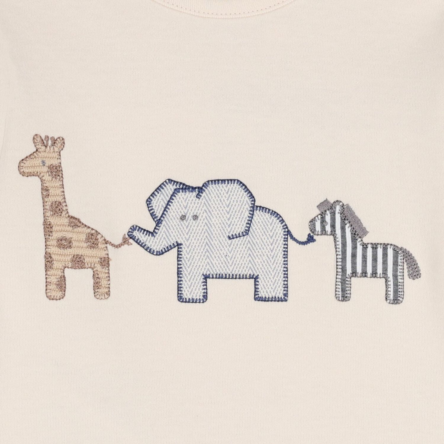 Baby Boys Beige & Blue Tracksuits ( 2 Pack ), 3, hi-res