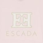 Girls Pink & White Logo Dress, 1, hi-res