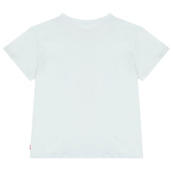 Girls Blue Catcus T-Shirt