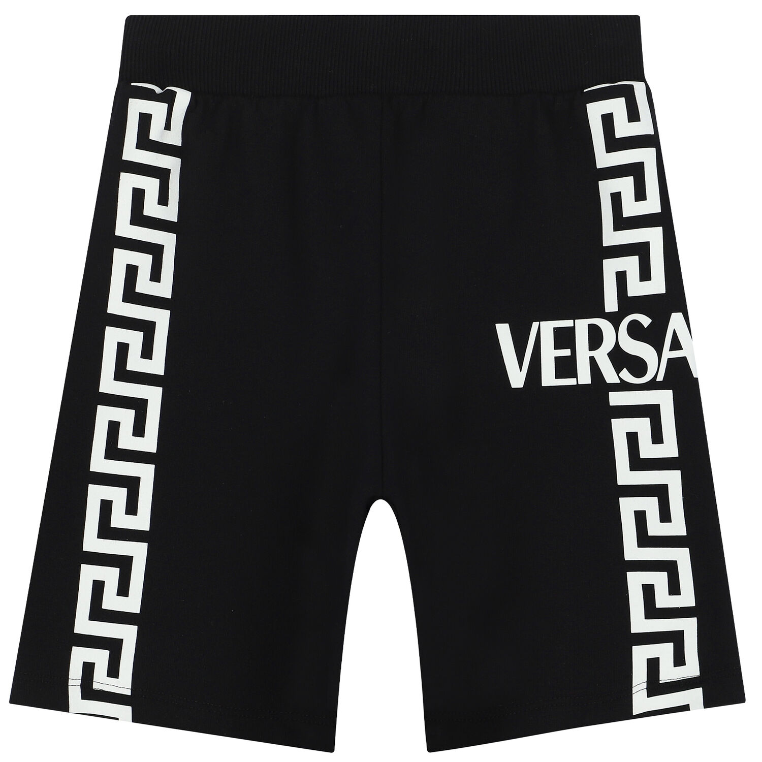 Black Logo Shorts, 1, hi-res