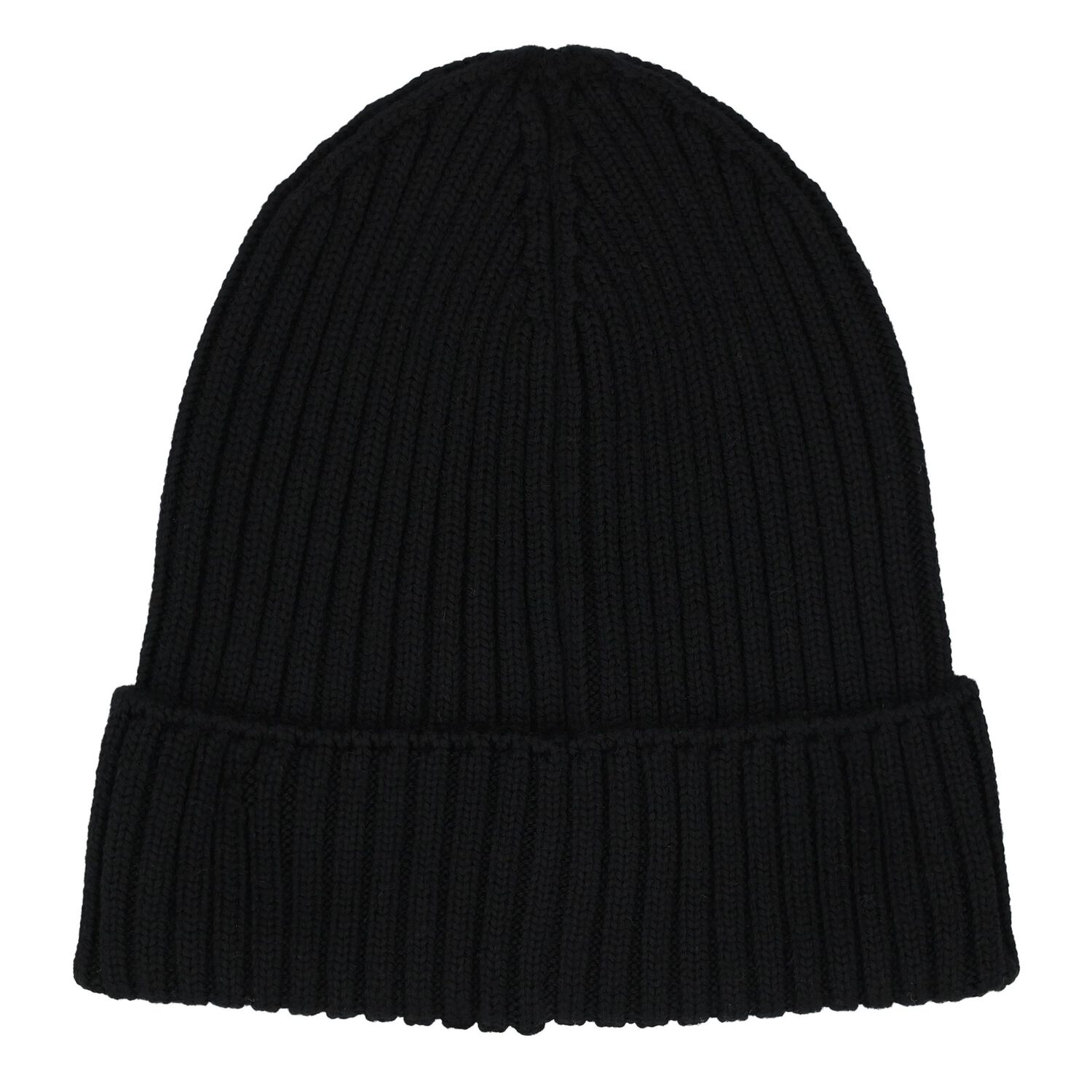 Boys Black Logo Beanie Hat, 1, hi-res image number null