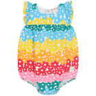 Baby Girls Multi-Colored Flower Shortie, 1, hi-res