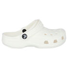 White Classic Clogs Sandals, 1, hi-res