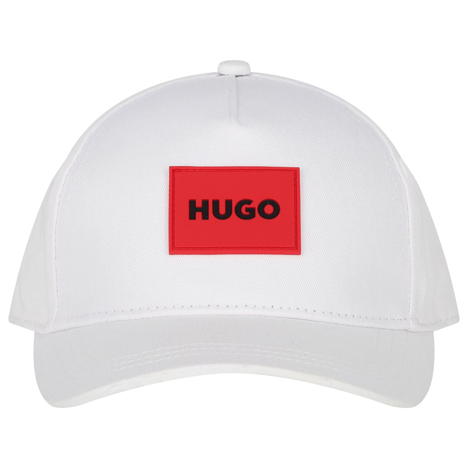 Boys White Logo Cap, 4, hi-res