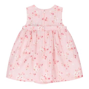 Baby Girls Pink Floral Dress
