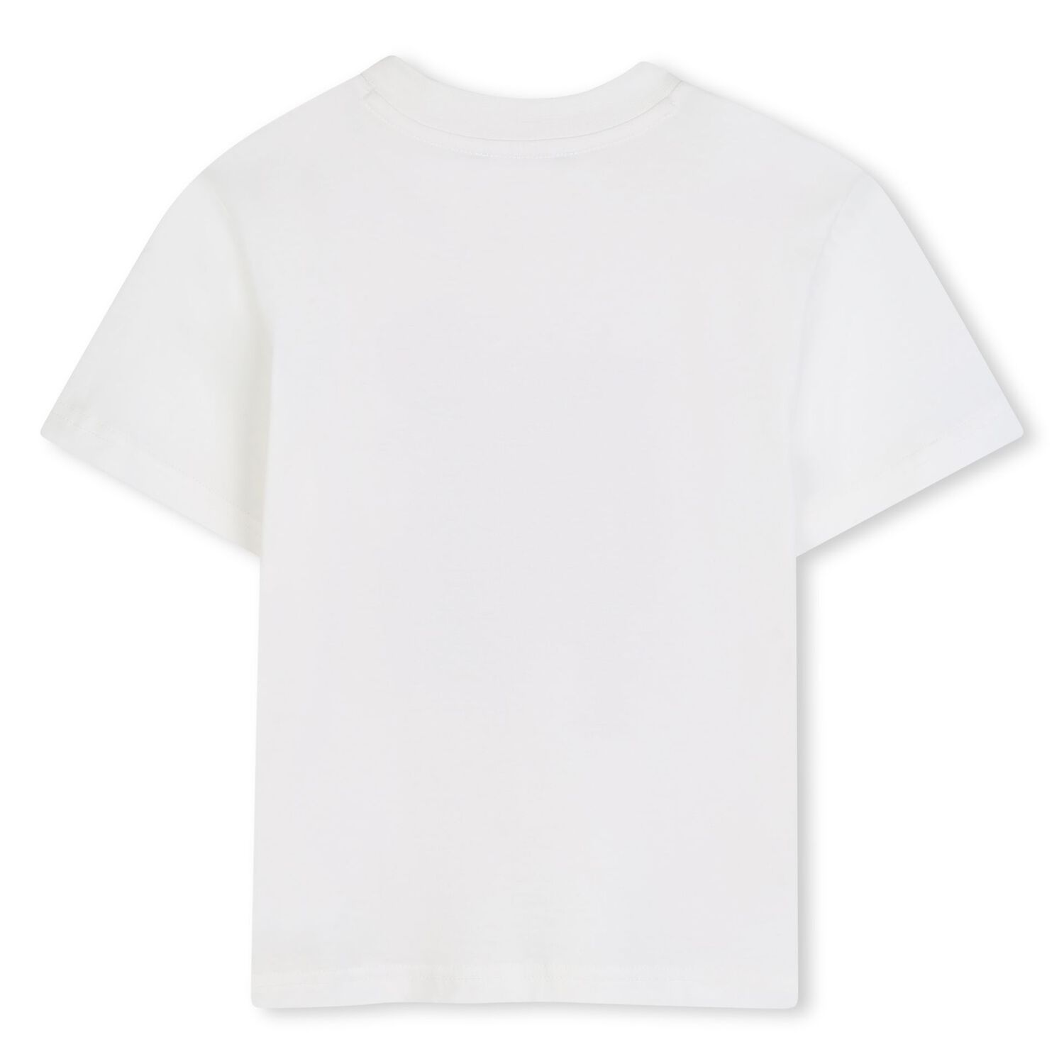Boys White Logo T-Shirt, 1, hi-res