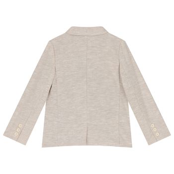Boys Beige Blazer