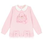 Girls Pink Bag Leggings Set, 1, hi-res