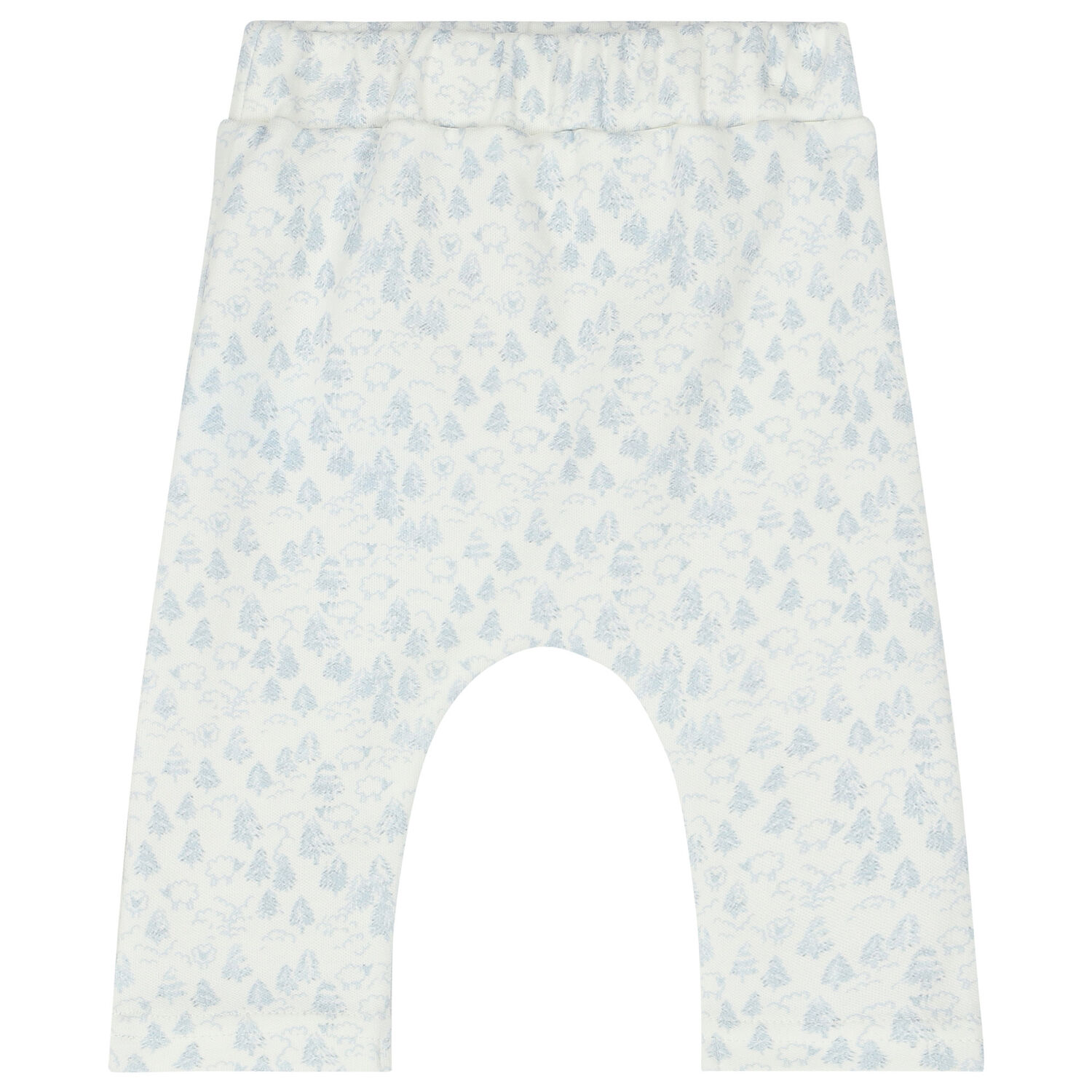 Baby Boys Ivory Tree & Sheep Pyjamas, 1, hi-res