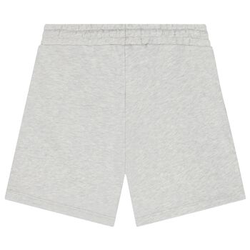 Boys Grey Logo Shorts