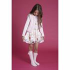 Girls Pink & Champagne Skirt Set, 1, hi-res