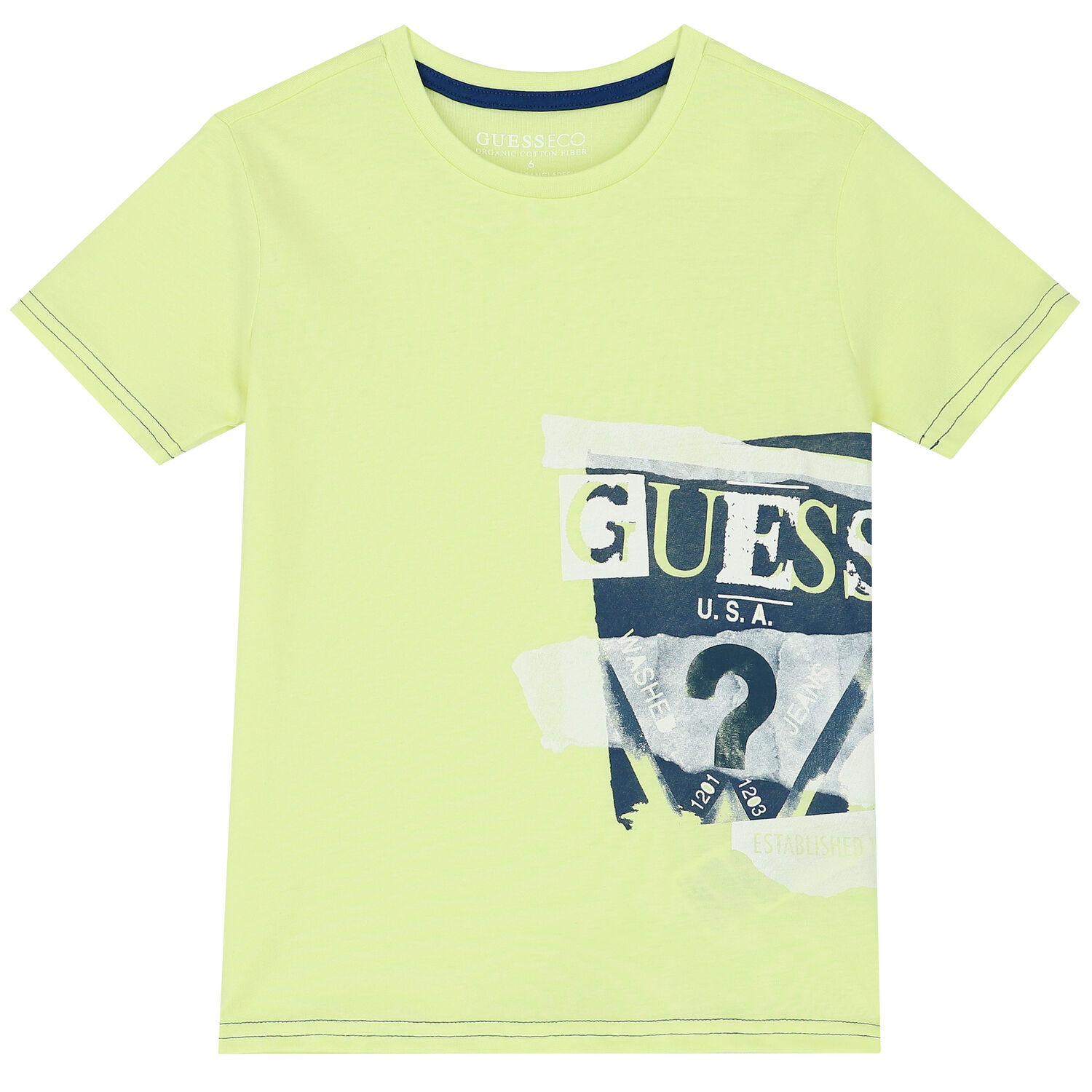 Boys Green Logo T-Shirt, 1, hi-res