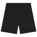 Black Logo Shorts, 1, hi-res