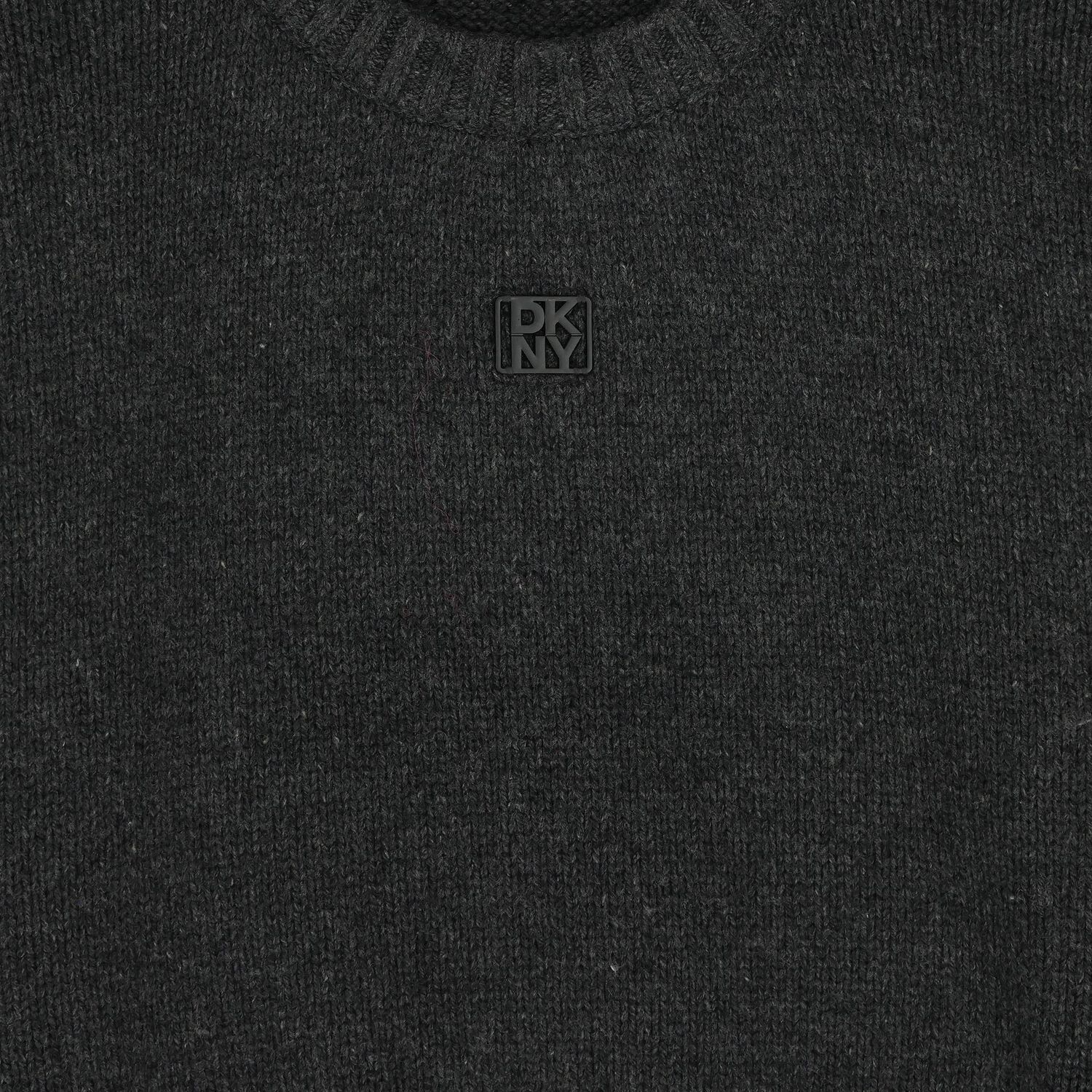 Girls Grey Embellished Knitted Jumper, 1, hi-res