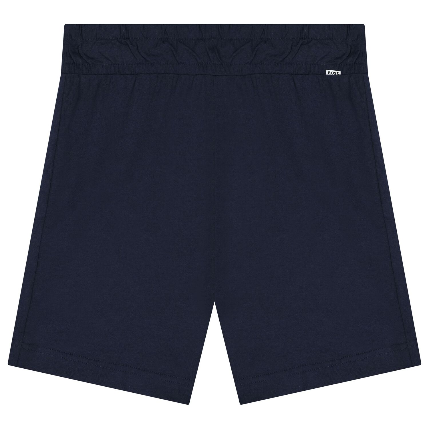 Boys Blue & Navy Blue Logo Shorts Set, 1, hi-res