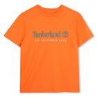 Boys Orange Logo T-Shirt, 3, hi-res