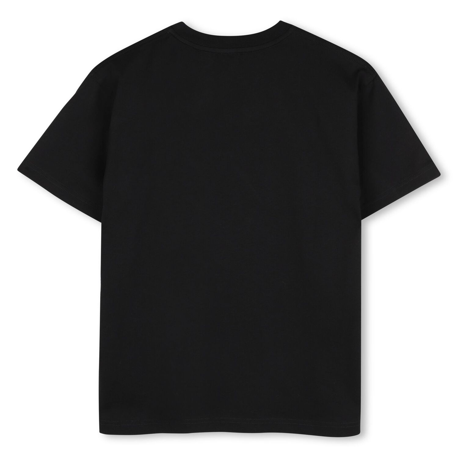 Boys Black Logo T-Shirt, 1, hi-res