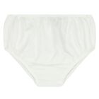 Baby Girls White  Broderie Anglaise Dress Set, 1, hi-res