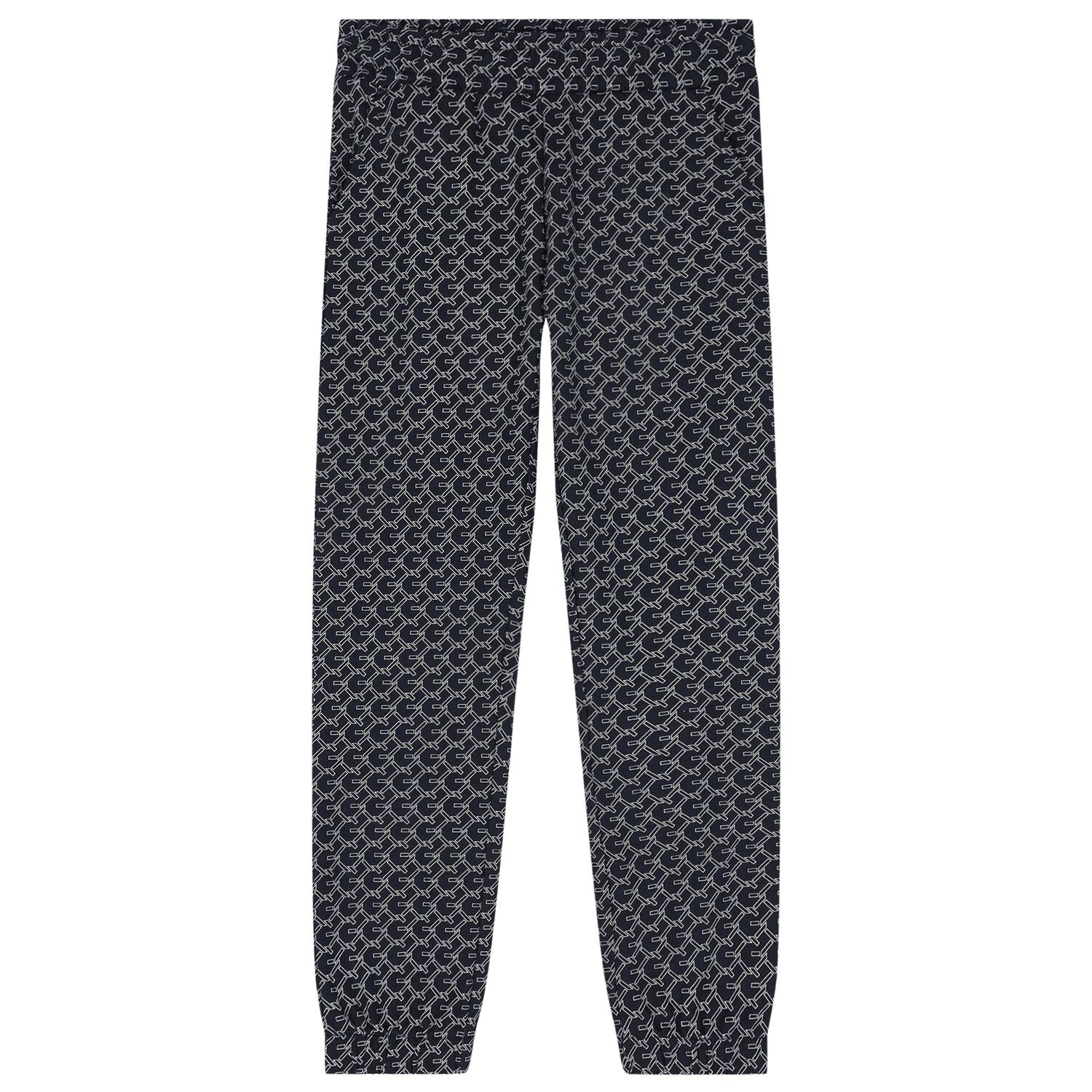 Boys Navy Blue Logo Joggers, 1, hi-res