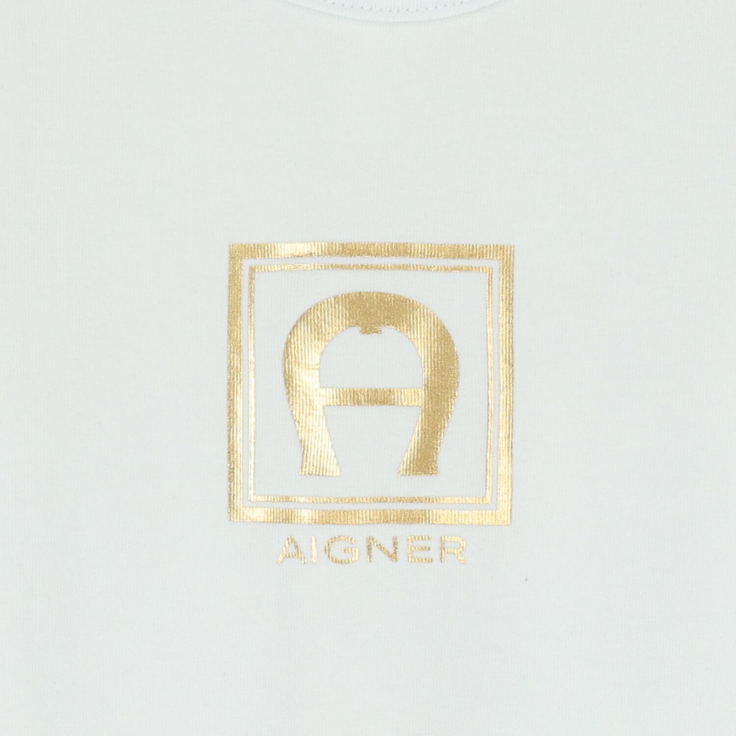 Baby Boys Blue & Gold Logo Babygrow, 3, hi-res
