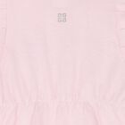 Younger Girls Pink Logo Dress, 1, hi-res