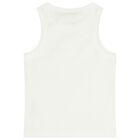 Girls White Logo Top, 1, hi-res