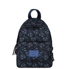 Boys Navy Blue Logo Backpack, 1, hi-res