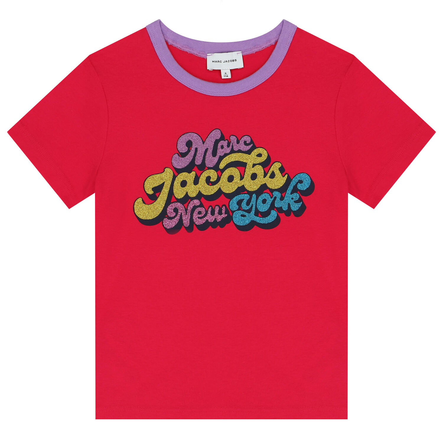Girls Pink Logo T-Shirt, 2, hi-res